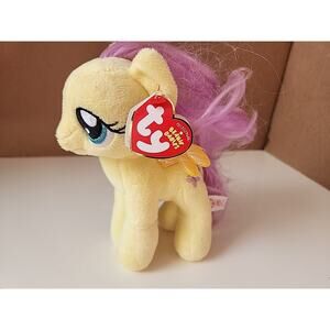 2014 My Little Pony "Fluttershy" Beanie Babay With Tag